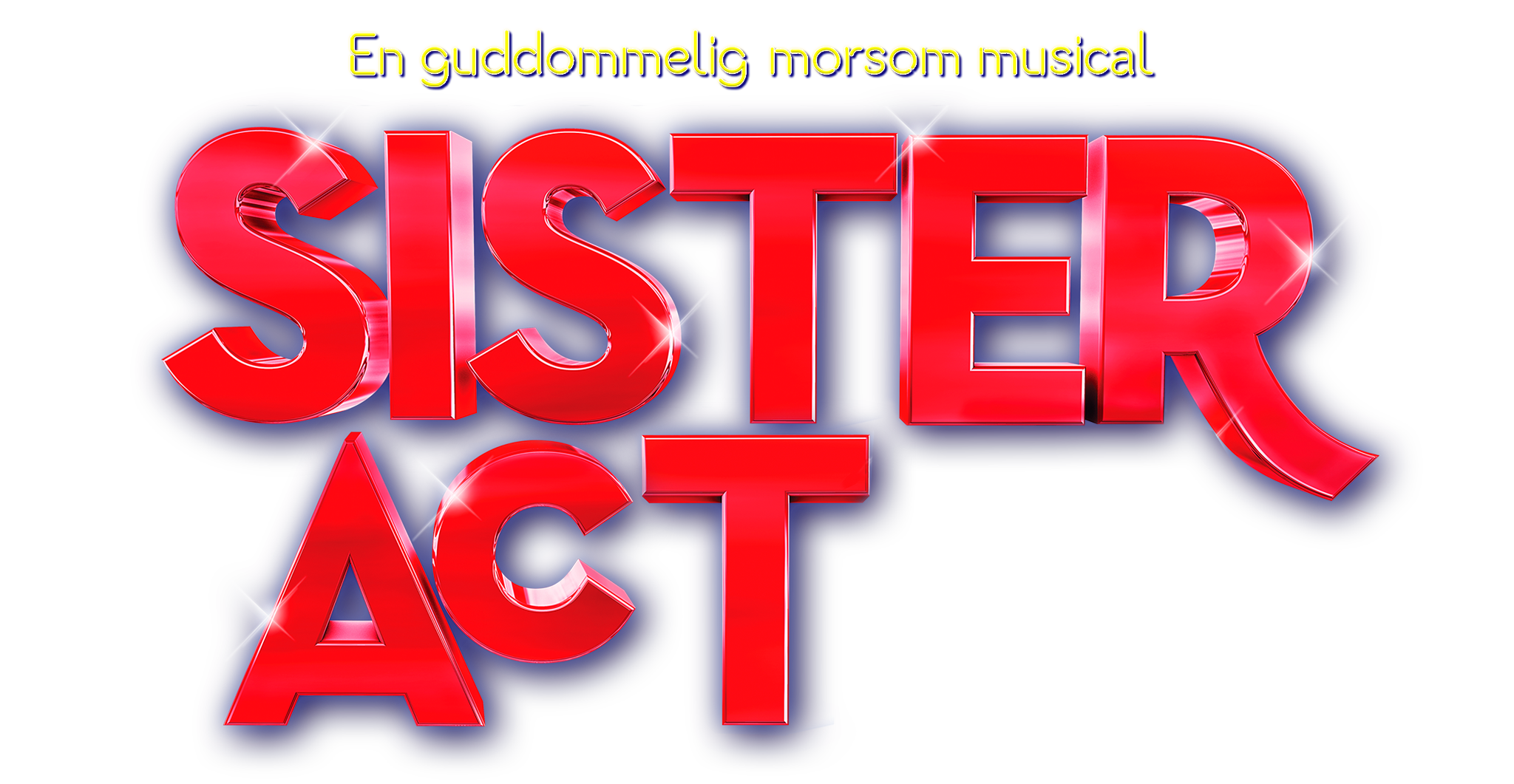Logo til Sister Act på Det Ny Teater